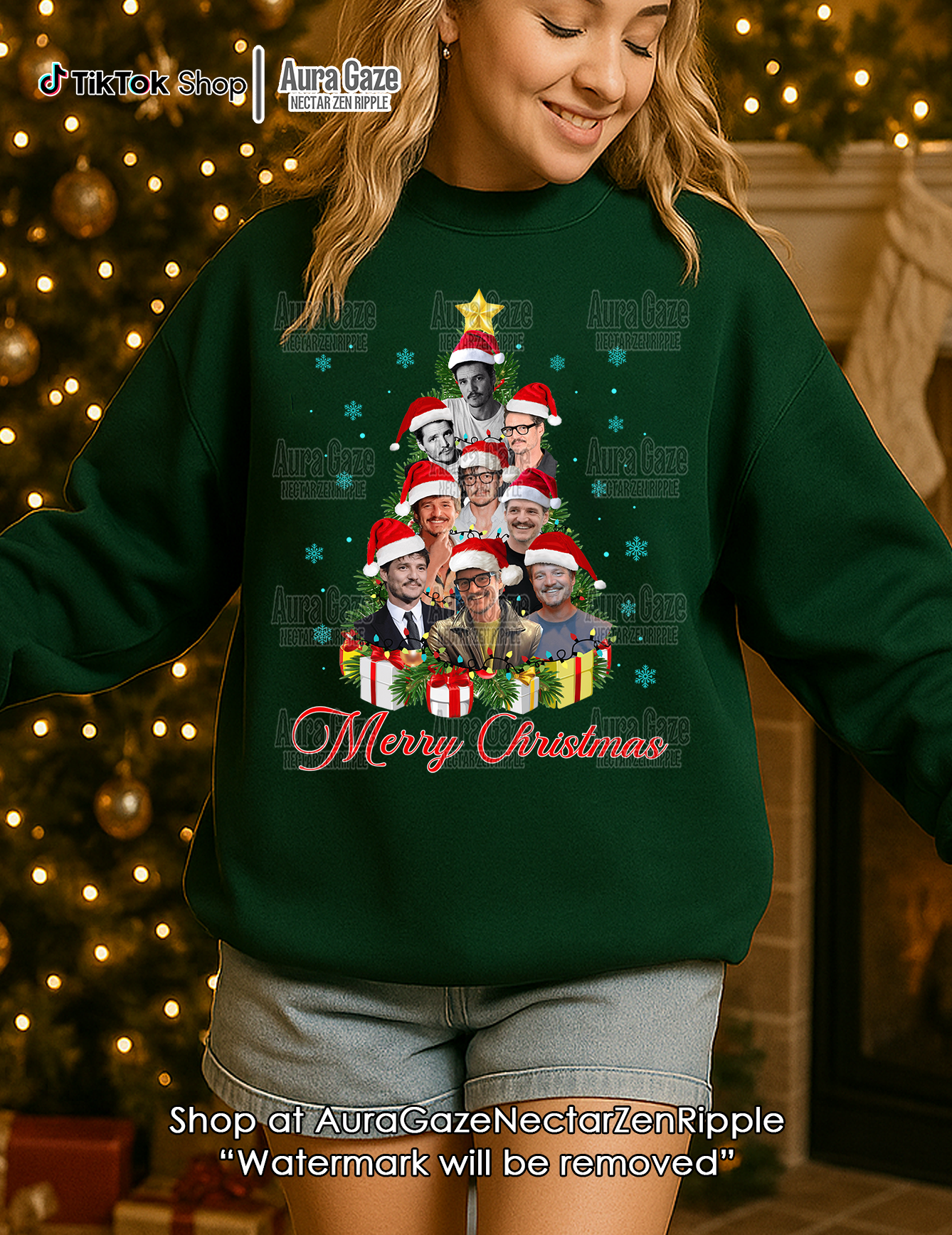 Christmas Pedro Pascal – Sweatshirt Christmas Pedro Pascal – Sweatshirt