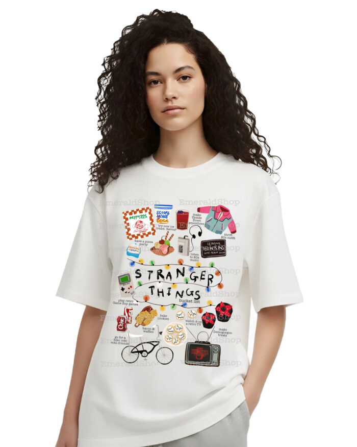 Stranger Things Bucket List – Tee