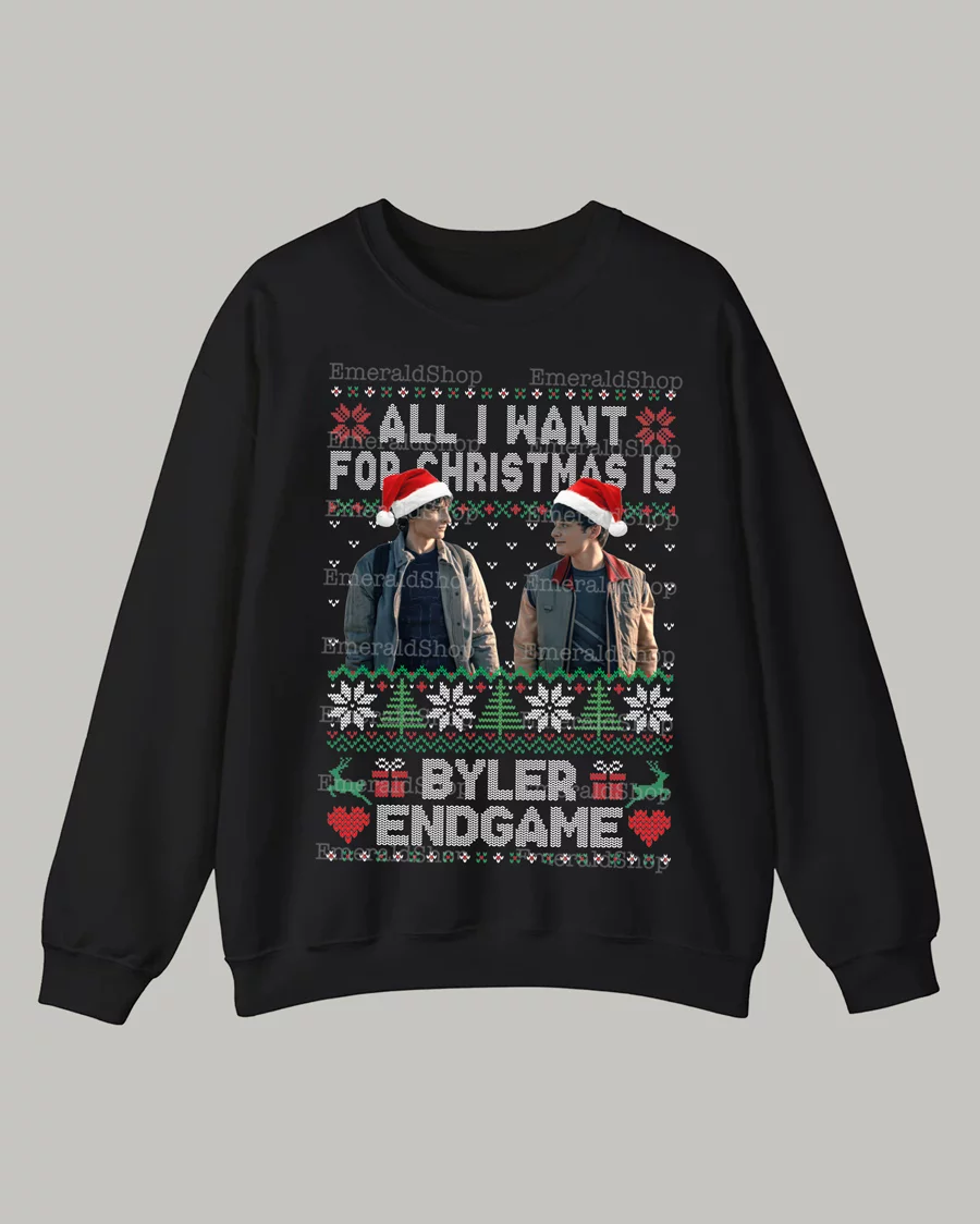 All I Want For Christmas Is Byler Endgame – Stranger Things Shirt All I Want For Christmas Is Byler Endgame – Stranger Things Shirt
