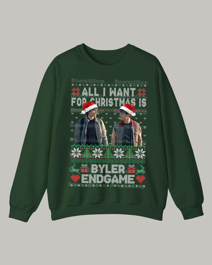 All I Want For Christmas Is Byler Endgame – Stranger Things Shirt