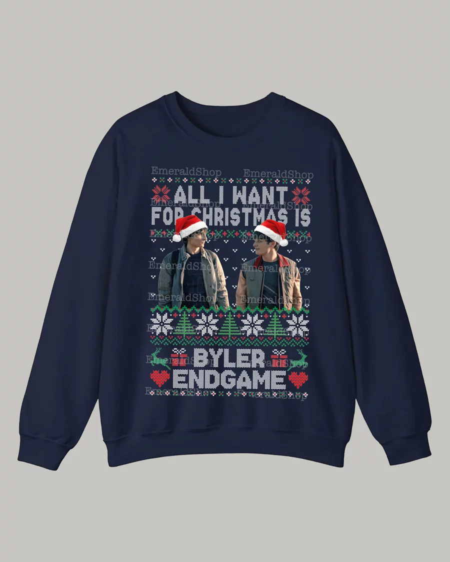 All I Want For Christmas Is Byler Endgame – Stranger Things Shirt All I Want For Christmas Is Byler Endgame – Stranger Things Shirt