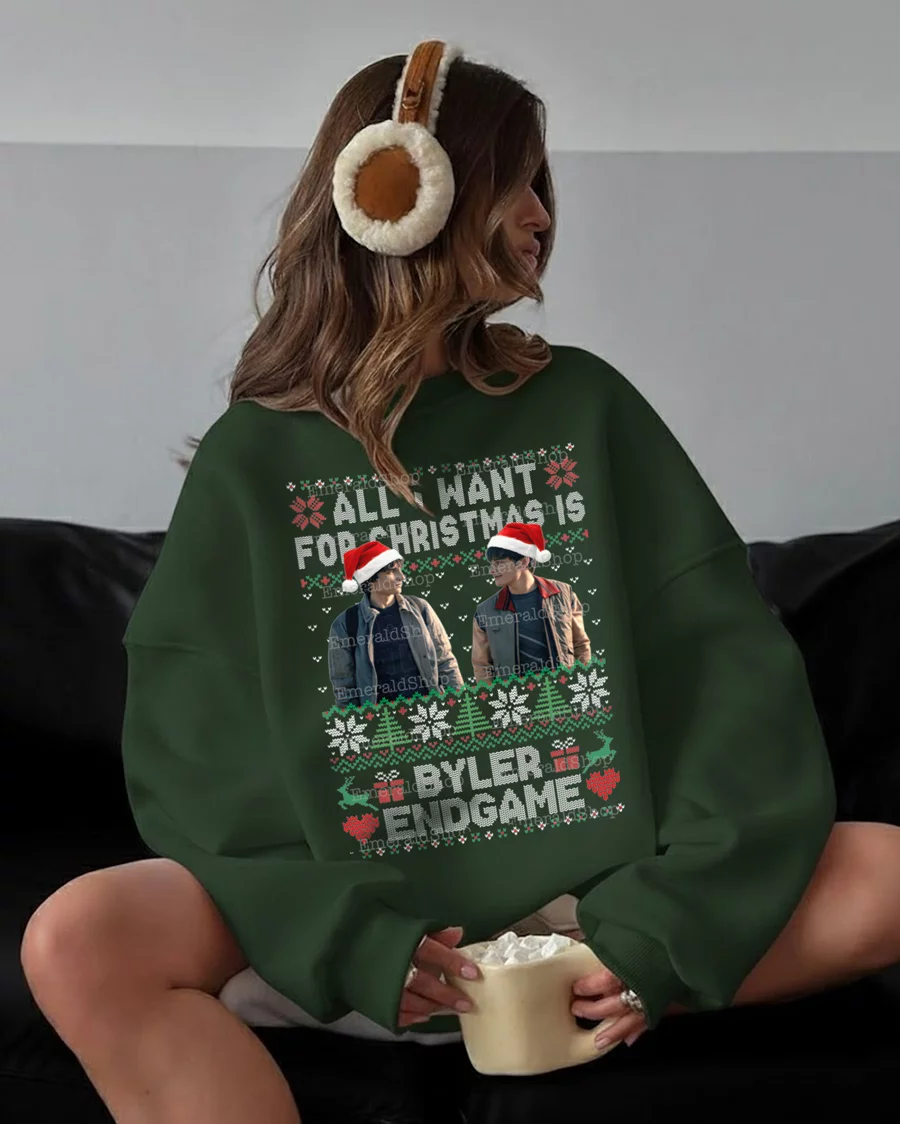 All I Want For Christmas Is Byler Endgame – Stranger Things Shirt All I Want For Christmas Is Byler Endgame – Stranger Things Shirt