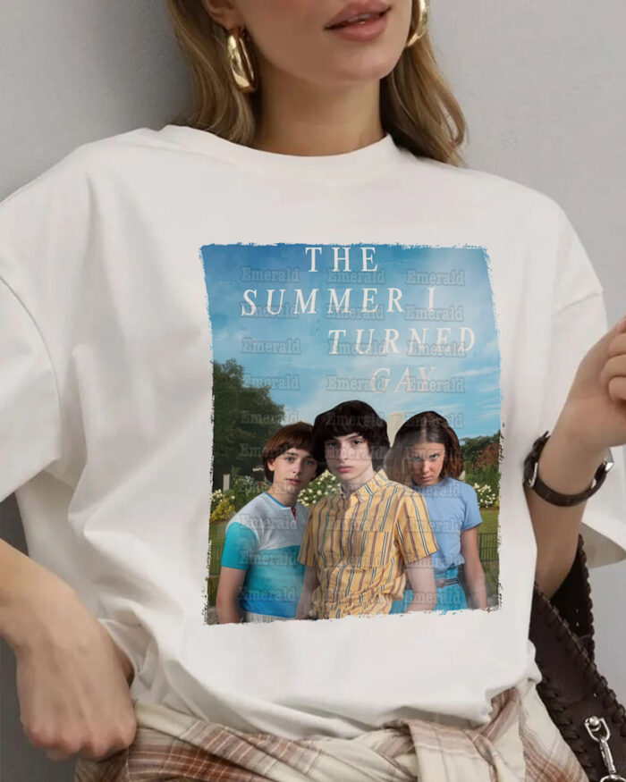 The Summer I Turned Gay Byler Stranger Things – Tee The Summer I Turned Gay Byler Stranger Things – Tee