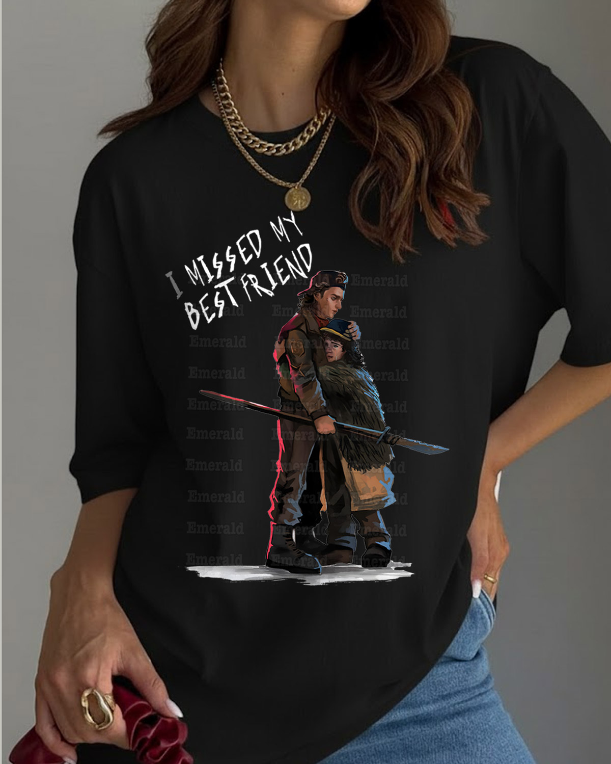 I Missed My Best Friend Steve & Dustin – Tee I Missed My Best Friend Steve & Dustin – Tee