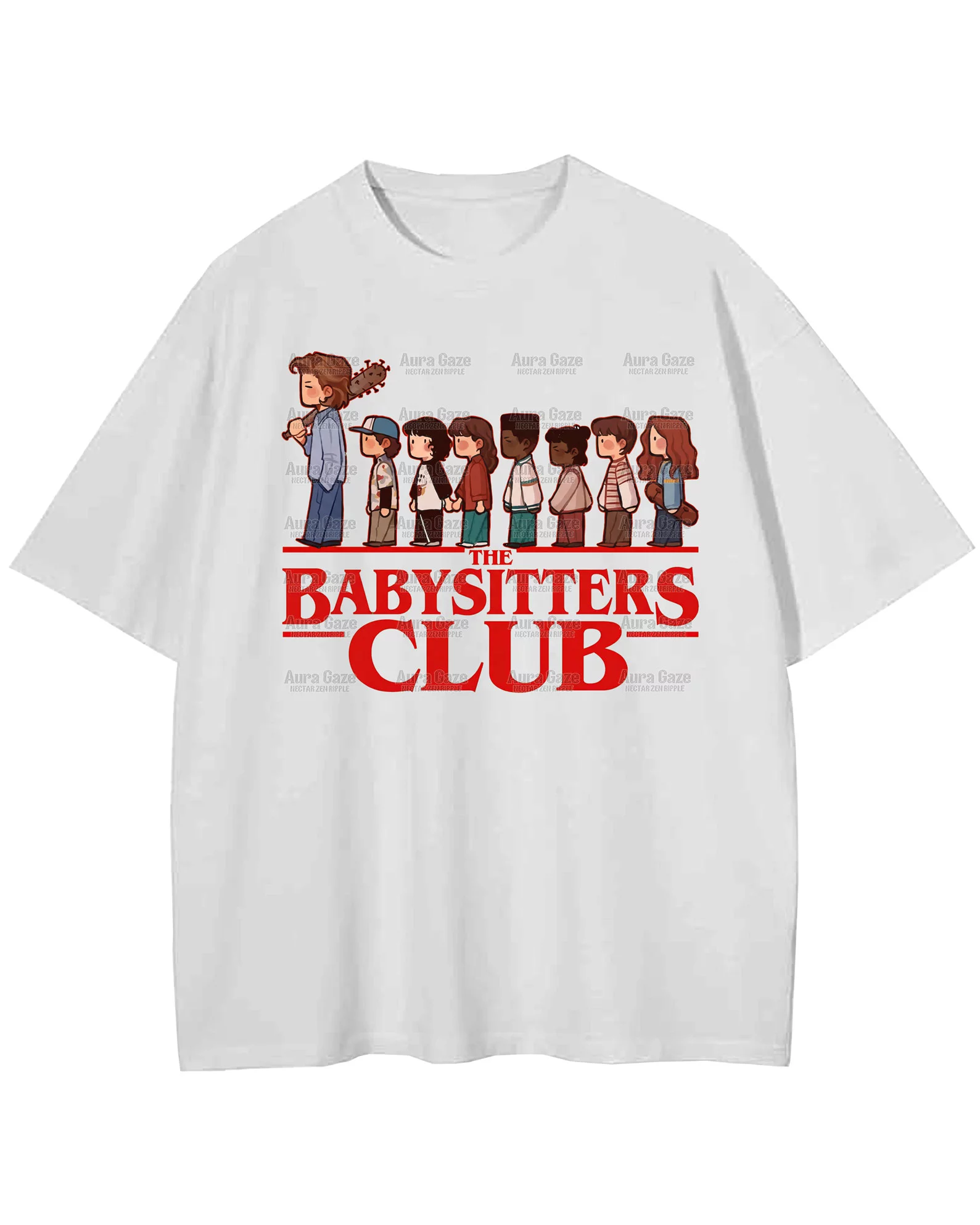 The Babysitter Club – Stranger Things Tee The Babysitter Club – Stranger Things Tee