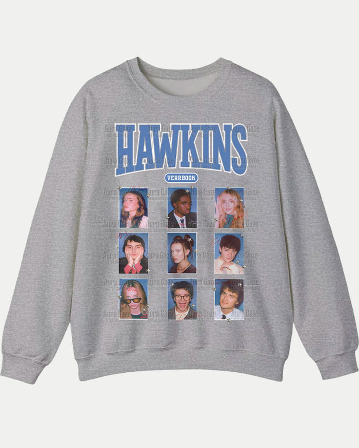 Hawkins Yearbook – Sweatshirt
