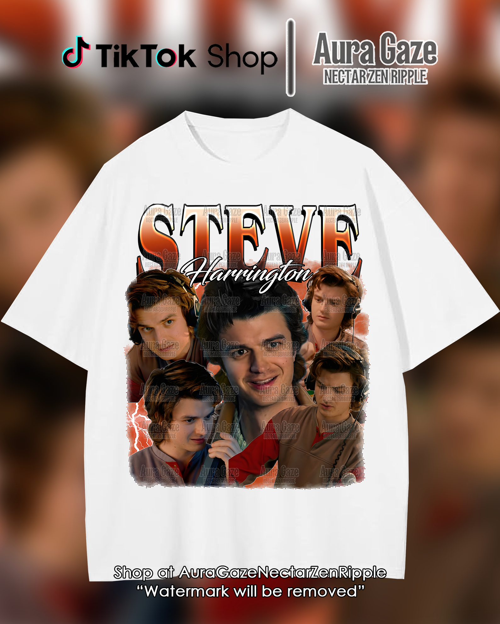 Steve Harrington – Stranger Things Tee Steve Harrington – Stranger Things Tee