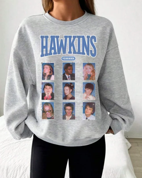 Hawkins Yearbook – Sweatshirt