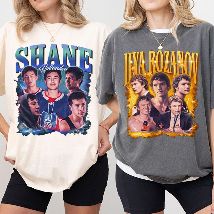 Ilya Rozanov & Shane Hollander – Heated Rivalry Tee