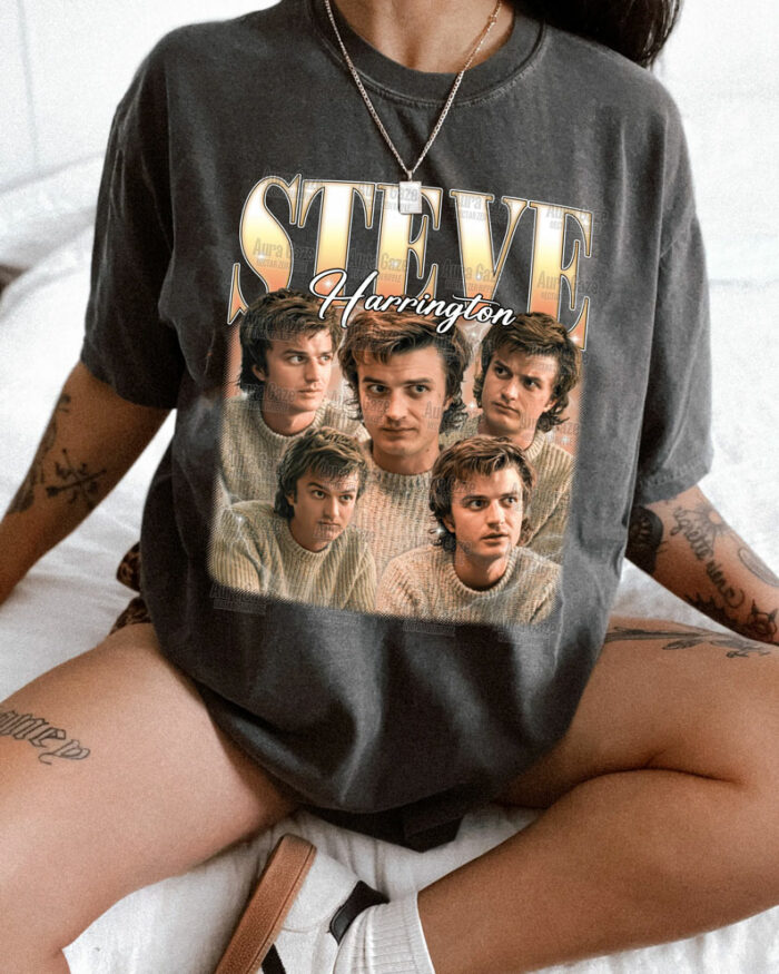 Steve Harrington in Grey Sweater – Tee