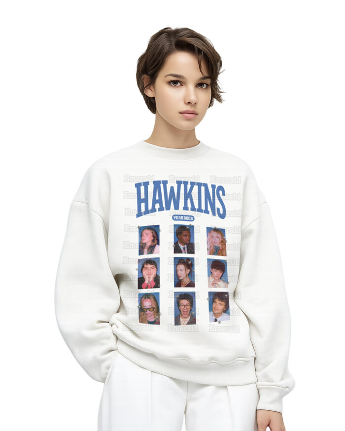 Stranger Things Hawkins Yearbook – Sweatshirt