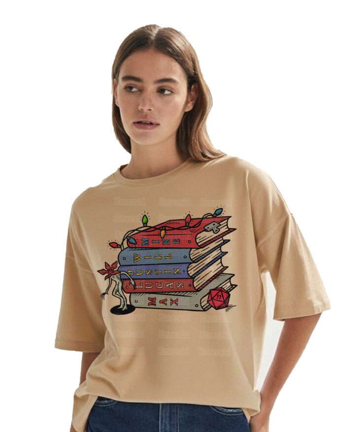 Stranger Things Characters Books – Tee