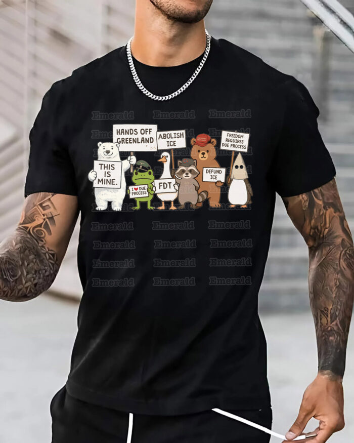 Hands Off Greenland, Animal Protests – Tee Hands Off Greenland, Animal Protests – Tee