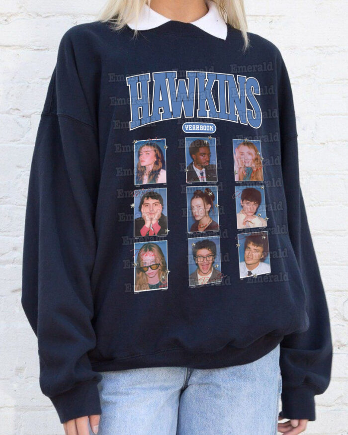 Stranger Things Hawkins Yearbook – Sweatshirt