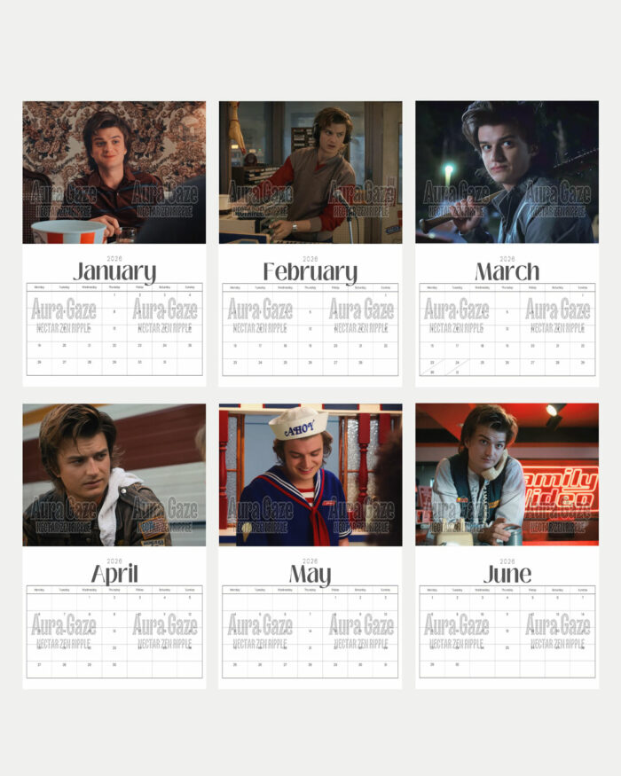 Steve Harrington – 2026 Calendar