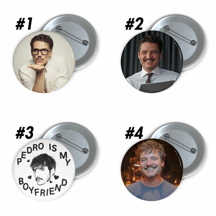 Pedro Pascal – Pin Buttons