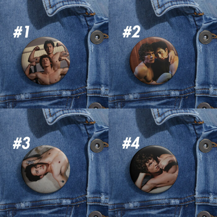 Heated Rivalry – Pin Buttons