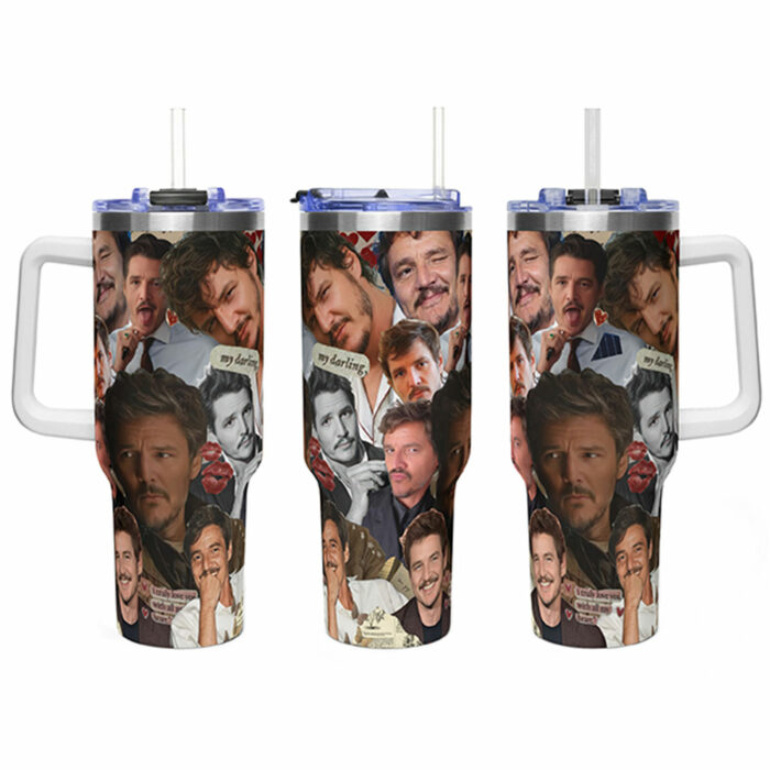 Pedro Pascal 40oz Tumbler
