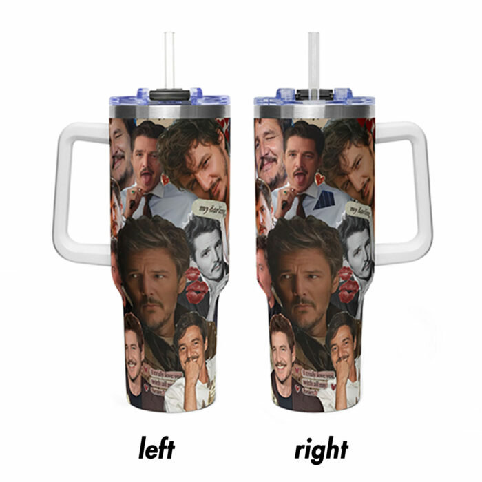 Pedro Pascal 40oz Tumbler